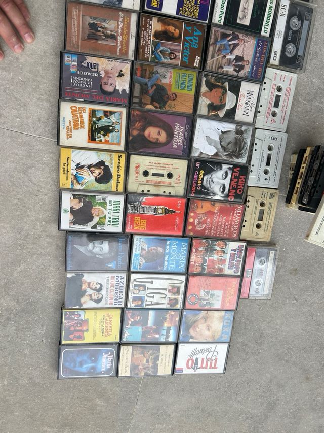 cintas cassete exitos varios