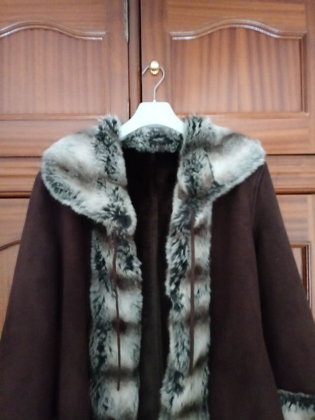 CHAQUETÓN DE SEÑORA MARRÓN