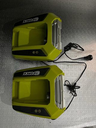 Cortacesped y desbrozadora (ambas electricas)