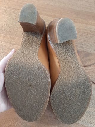 Botines marrón Uterqüe