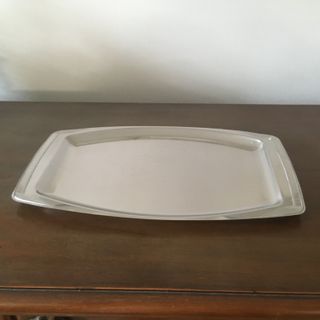 Vassoio in acciaio cm. 40 x 24