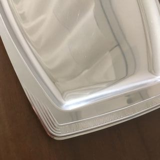 Vassoio in acciaio cm. 40 x 24