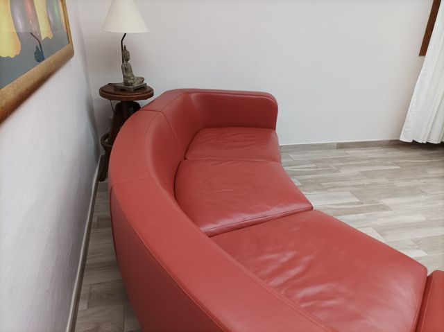 Divano in pelle Minotti