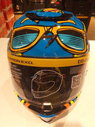 Casco SCORPION EXO-Junior Air FUN Azul💥