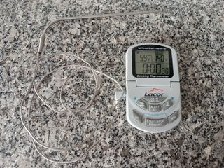 Termómetro digital horno con sonda Lacor