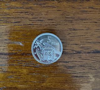 Moneda cinco pesetas Franco