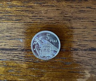 Moneda cinco pesetas Franco