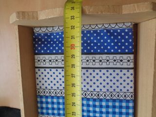 Cuna de madera para muñecas vintage