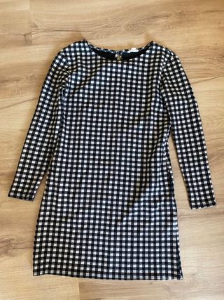 vestido cuadro vichy