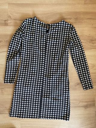 vestido cuadro vichy