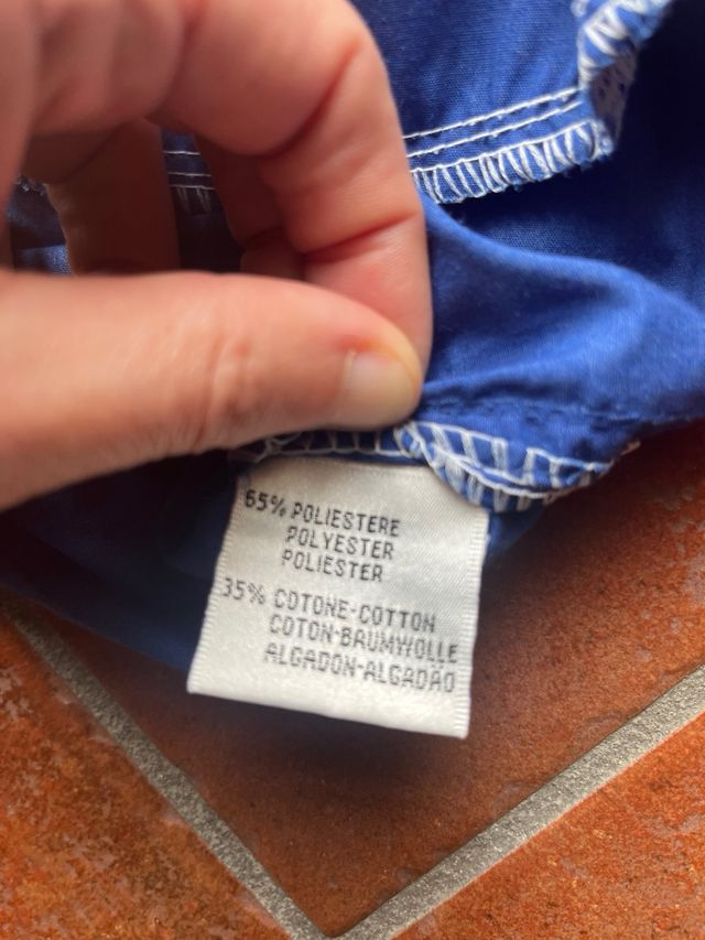 Costume shorts uomo blu