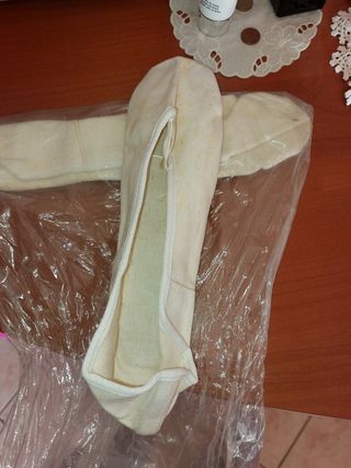 Scarpe danza in tela