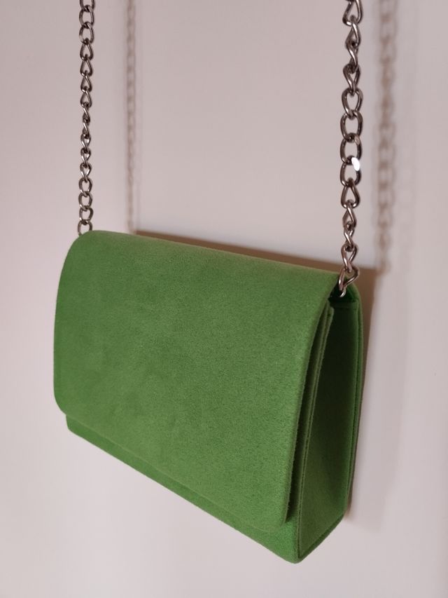 Borsetta a tracolla verde 