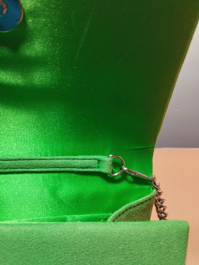 Borsetta a tracolla verde 