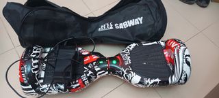 Hoverboard patín con silla y funda. Escuchó ofer