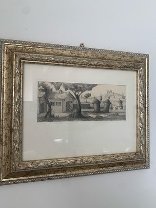 Quadro acquaforte 