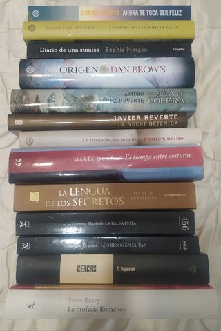 Libros: grandes novelas, etc...