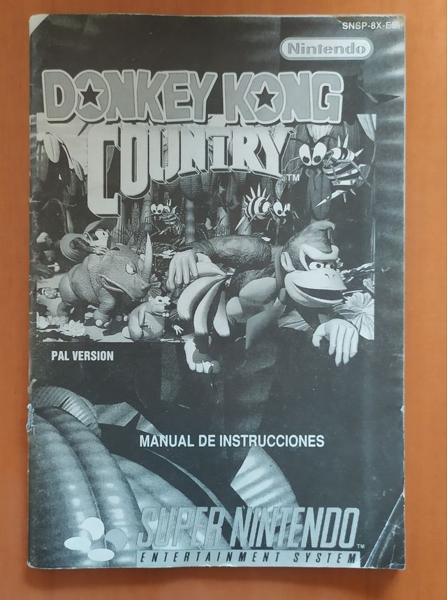 Manual Donkey kong Country