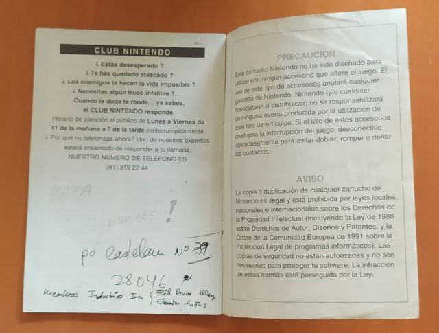 Manual Donkey kong Country