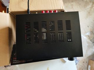 Dynavox Amplificador estéreo Compacto VT-80 Negro,