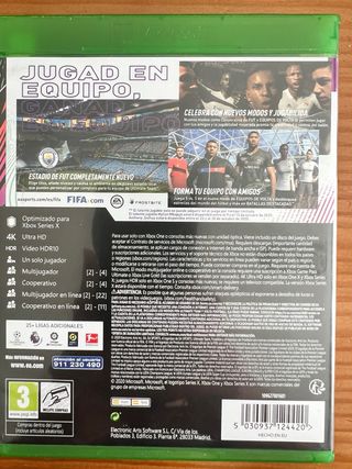 fifa 21 xbox x / one