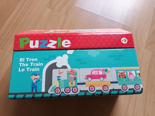 Puzzle tren 20 piezas