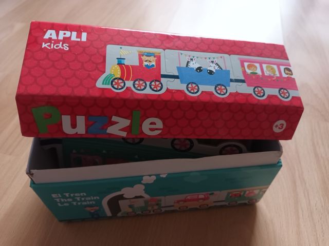 Puzzle tren 20 piezas