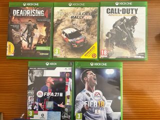 lote 4 juegos xbox one