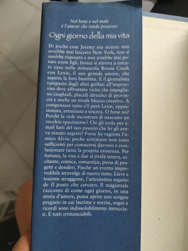 Libro Nicholas Sparks