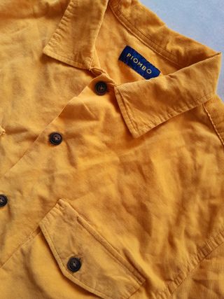 Piombo shacket giallo stile rugged