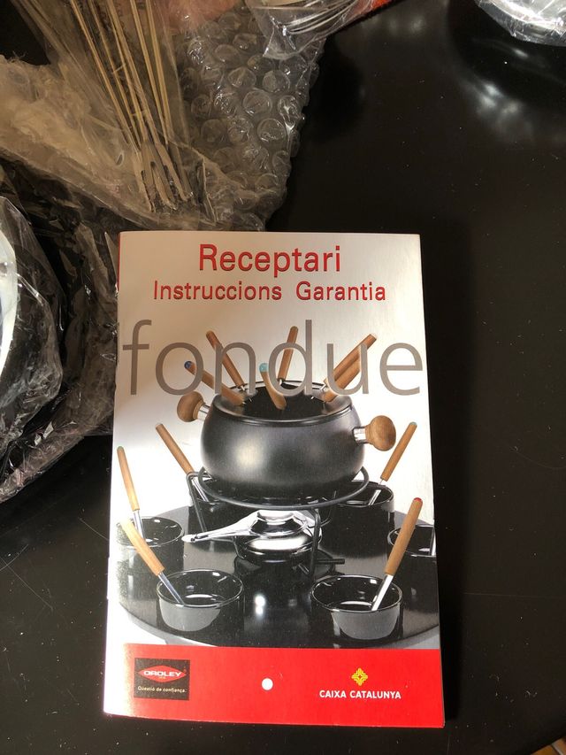 Fondue nueva marca Oroley