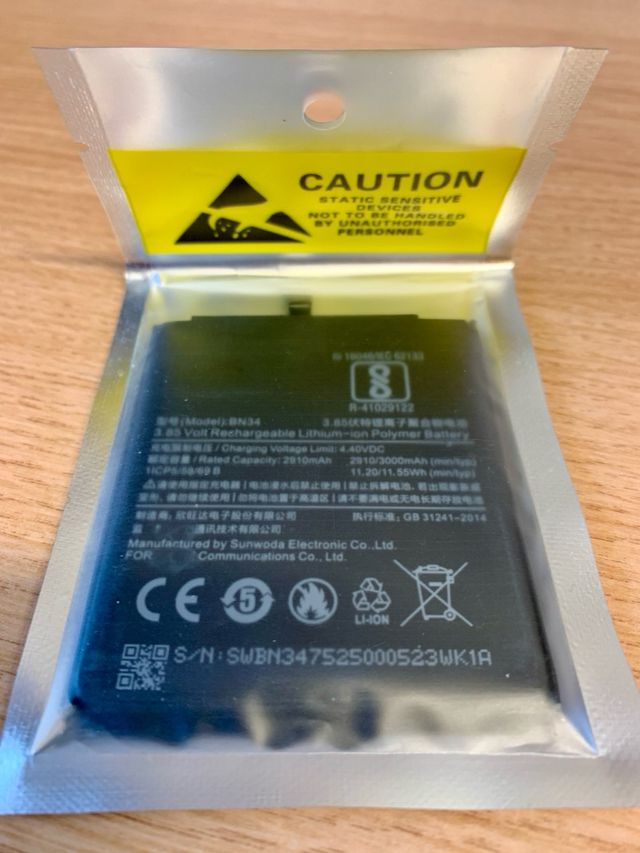 BN34 Battery for Mi 5A (3000mah)