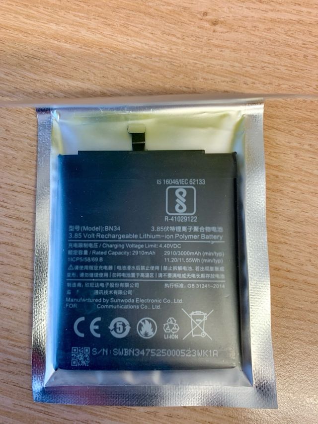 BN34 Battery for Mi 5A (3000mah)