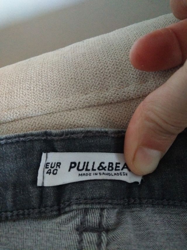 Jeans elasticizzato grigio 