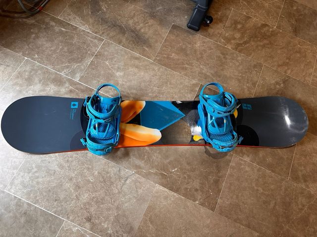 SNOWBOARD tabla+ fijaciones