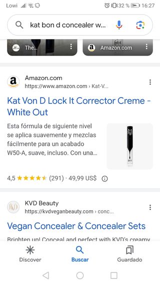 Kat Von D concealer NUEVO