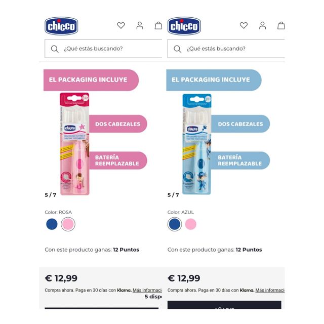 Chicco cepillo eléctrico +3 años