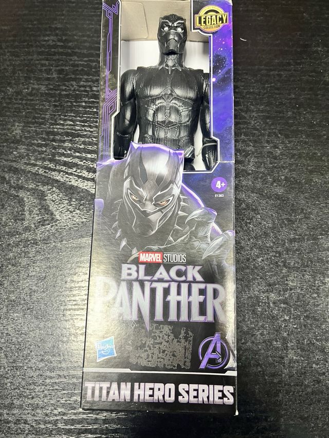 Figura Black Panther Titan Hero Series nuevo