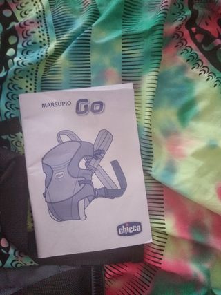 Mochila portabebe chicco