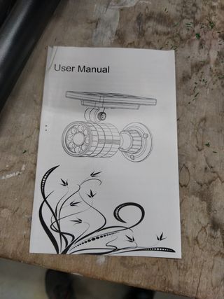 Lampada energia solare.