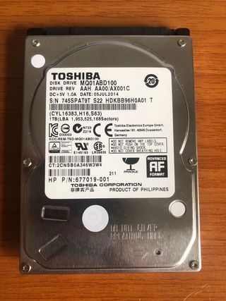 Discos duros varias capacidades