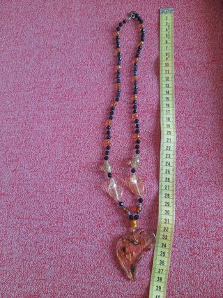Collana vintage in vetro di Murano