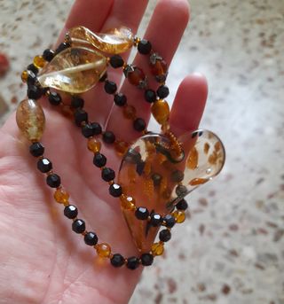 Collana vintage in vetro di Murano