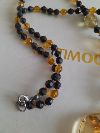 Collana vintage in vetro di Murano