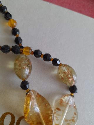 Collana vintage in vetro di Murano