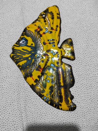 Pesce piccolo da appendere in rame