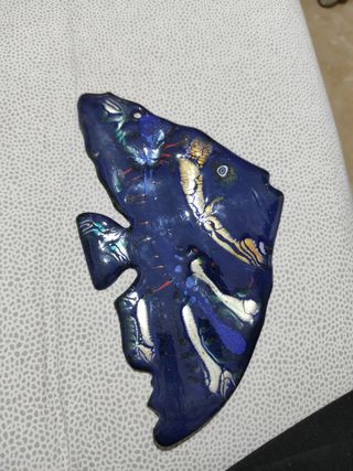 Pesce piccolo da appendere in rame