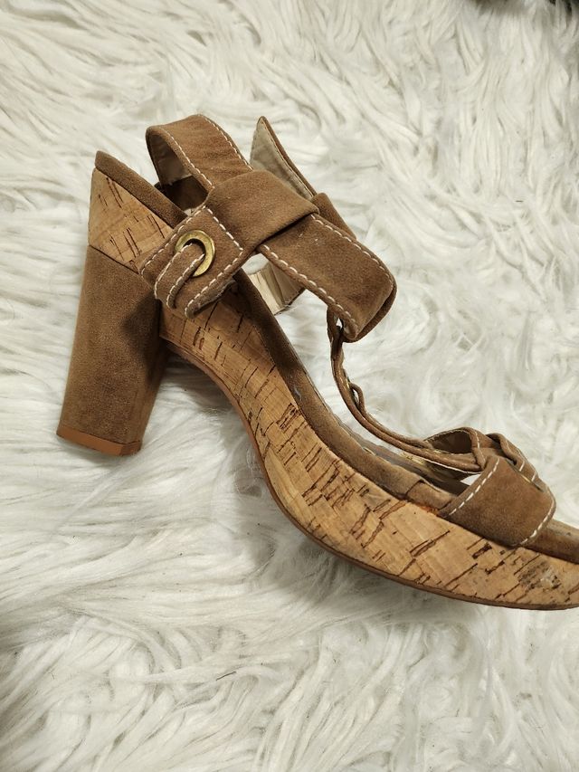 Sandalias tacon corcho