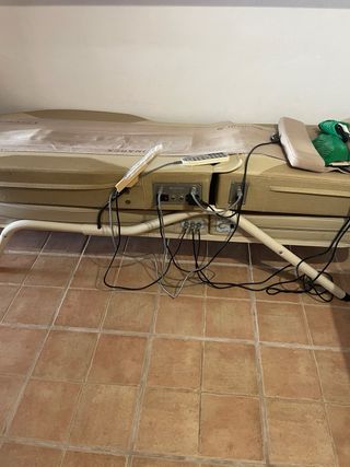 camilla de masaje mecanizada
