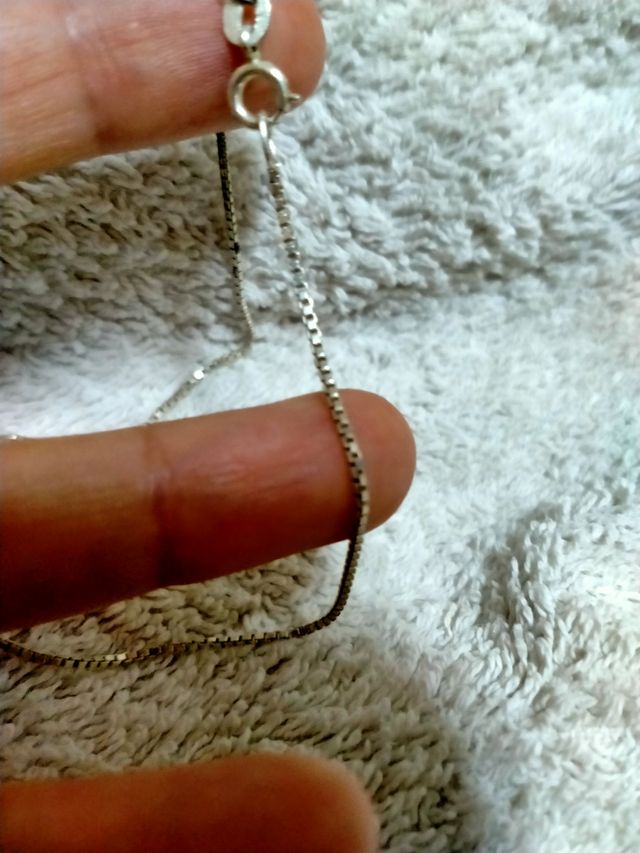 Anillo+Collar plata de Cuarzo Rosa